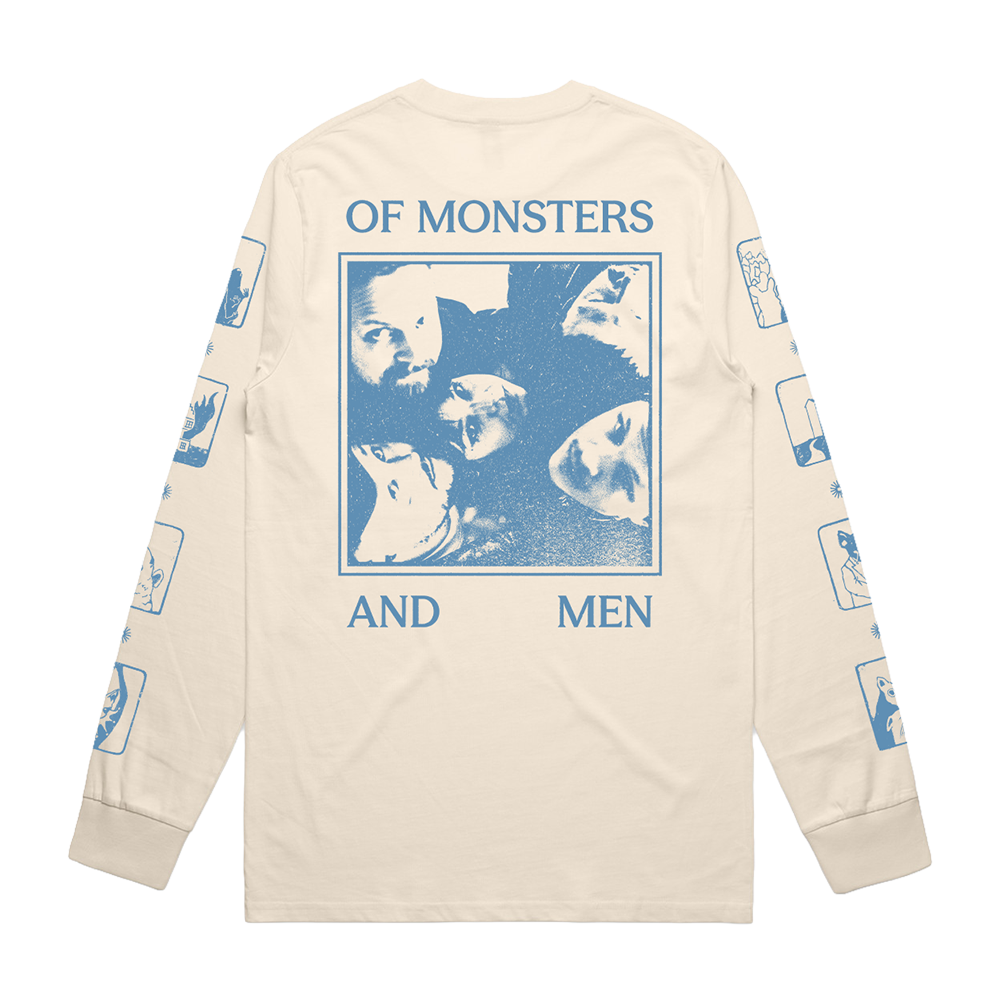 Cream All Is Love and Pain White Longsleeve