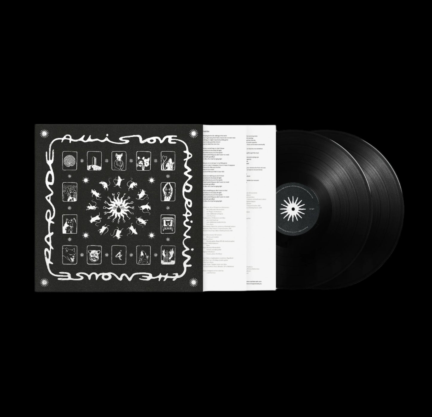 All Is Love and Pain in the Mouse Parade 2LP Black Vinyl