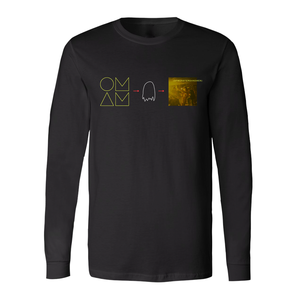 OMAM "OMAM MONSTER" Black Longsleeve (XL only)