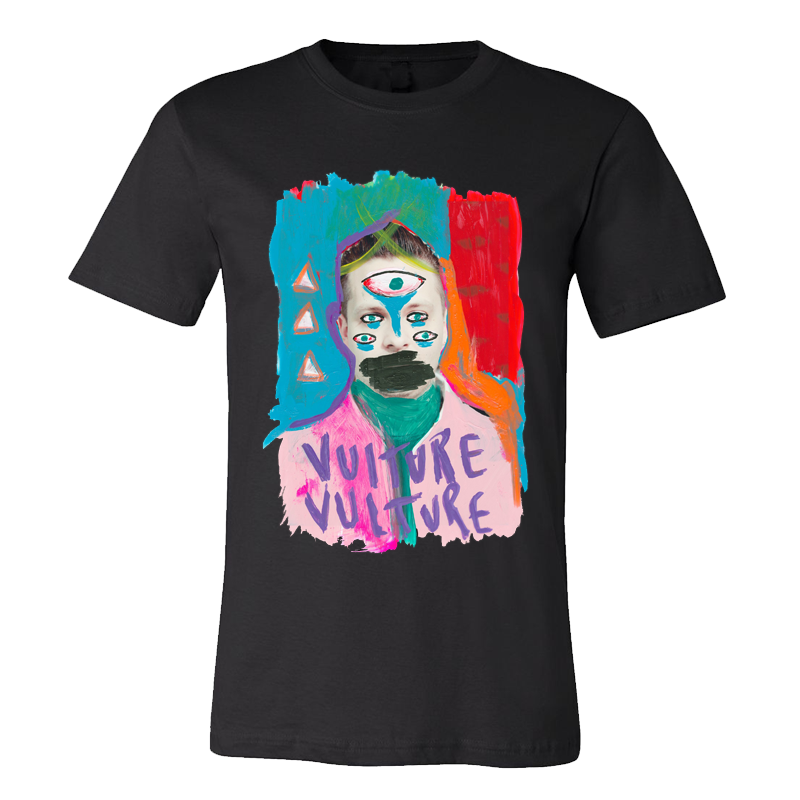 VULTURE VULTURE BLACK TEE