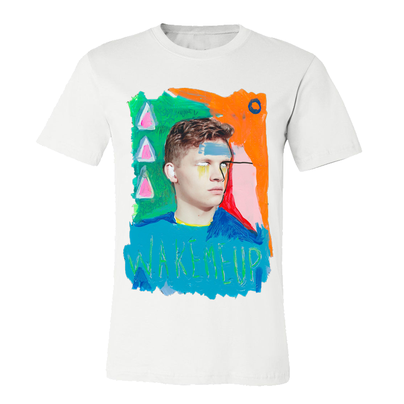 WAKE ME UP WHITE TEE
