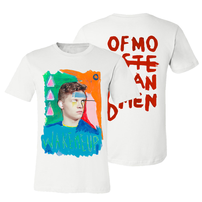 WAKE ME UP WHITE TEE