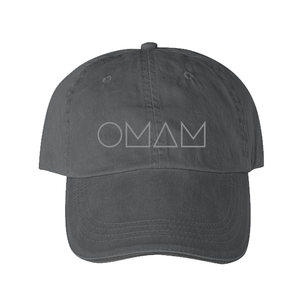 OMAM GRAY LOGO HAT