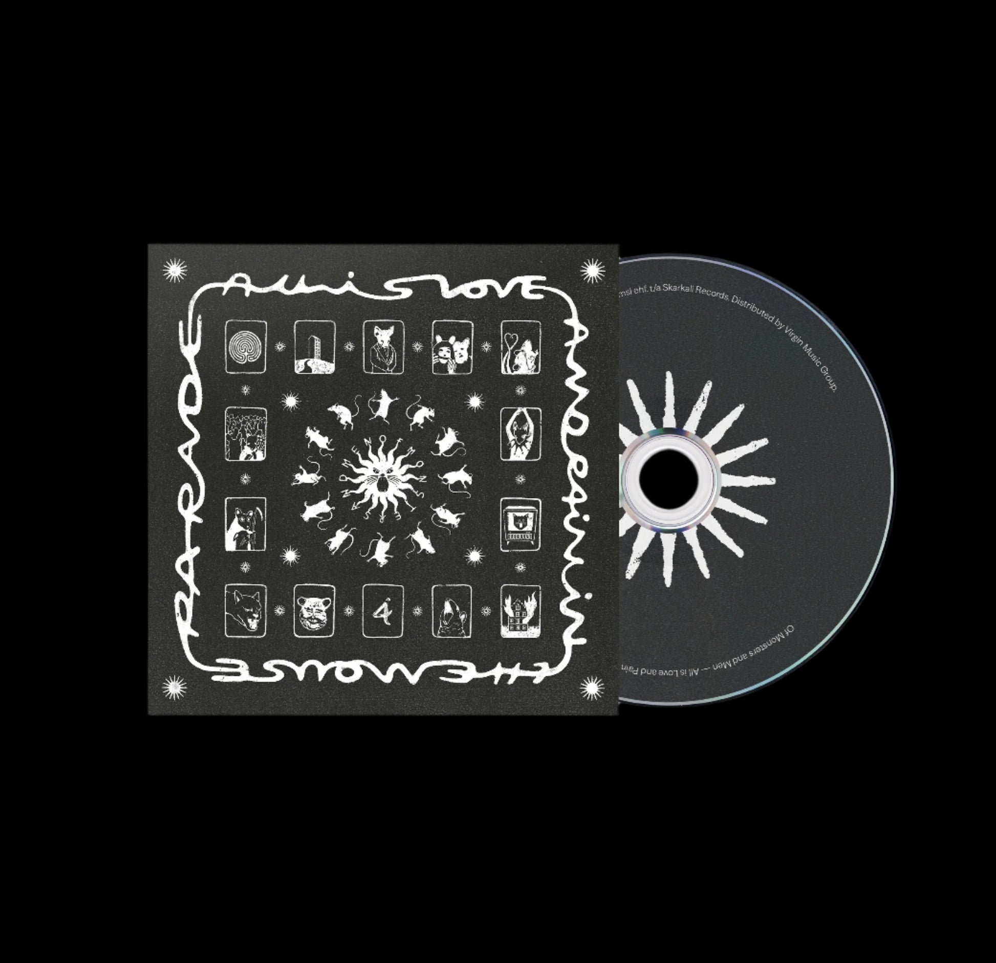 of monsters of men love love love All Is Love and Pain in the Mouse Parade CD – OMAM US