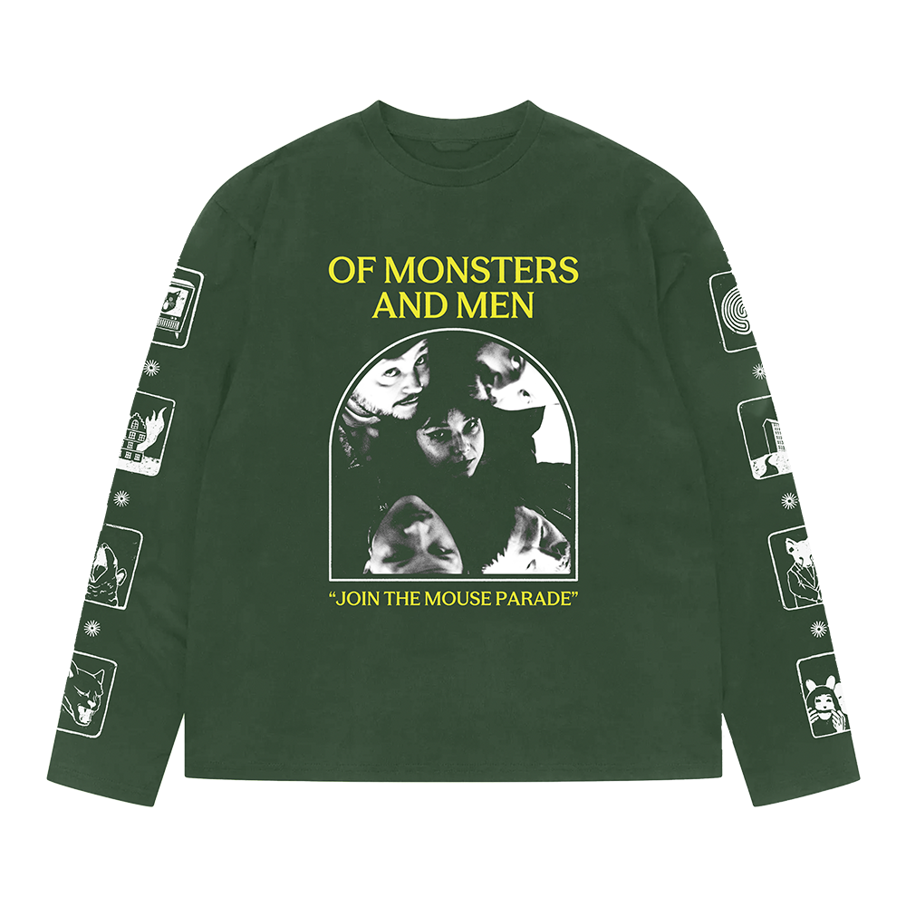 Join the Mouse Parade Green Long Sleeve – OMAM US
