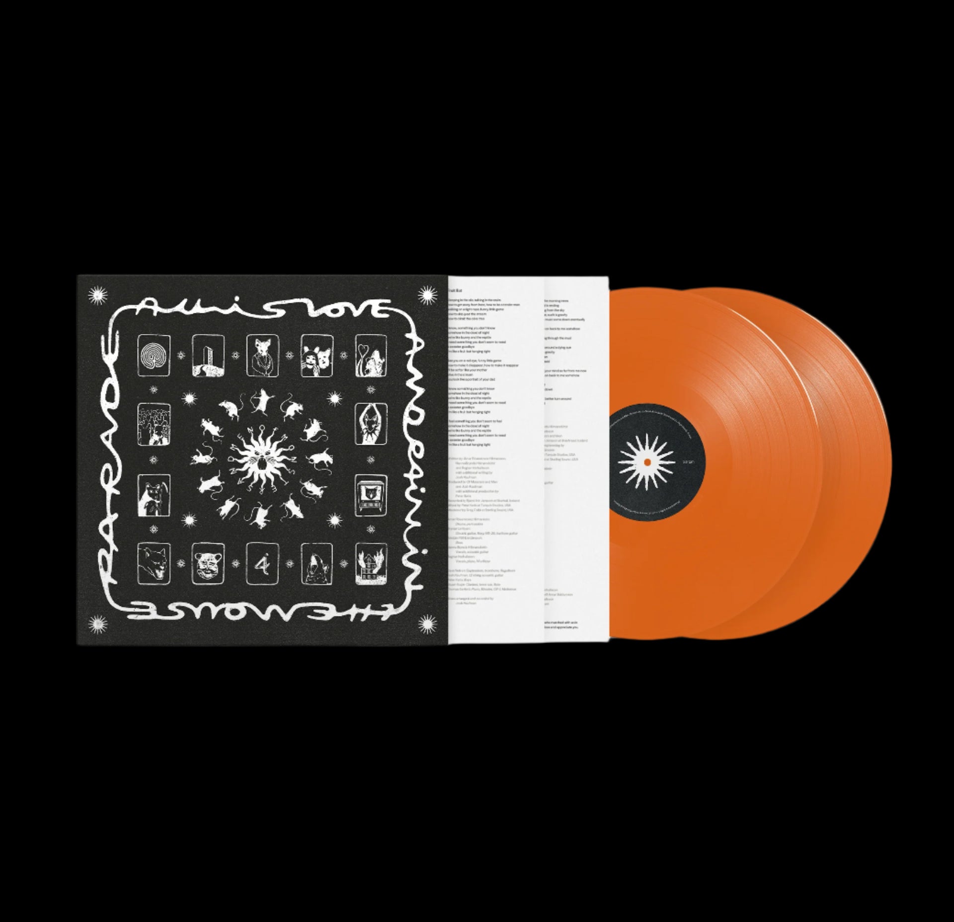 monsters of folk lp All Is Love and Pain in the Mouse Parade 'Artist Store Exclusive Tange –  OMAM US