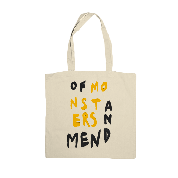 BLACKEYE CREAM TOTE BAG
