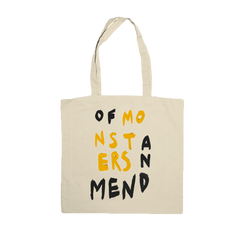 BLACKEYE CREAM TOTE BAG