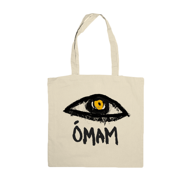 BLACKEYE CREAM TOTE BAG