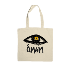 BLACKEYE CREAM TOTE BAG