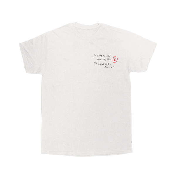 MHIAA Anniversary White Embroidered Tee