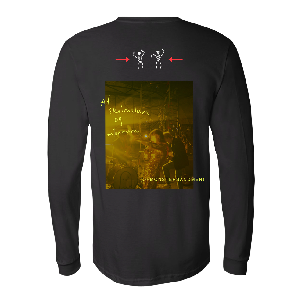 OMAM "OMAM MONSTER" Black Longsleeve (XL only)