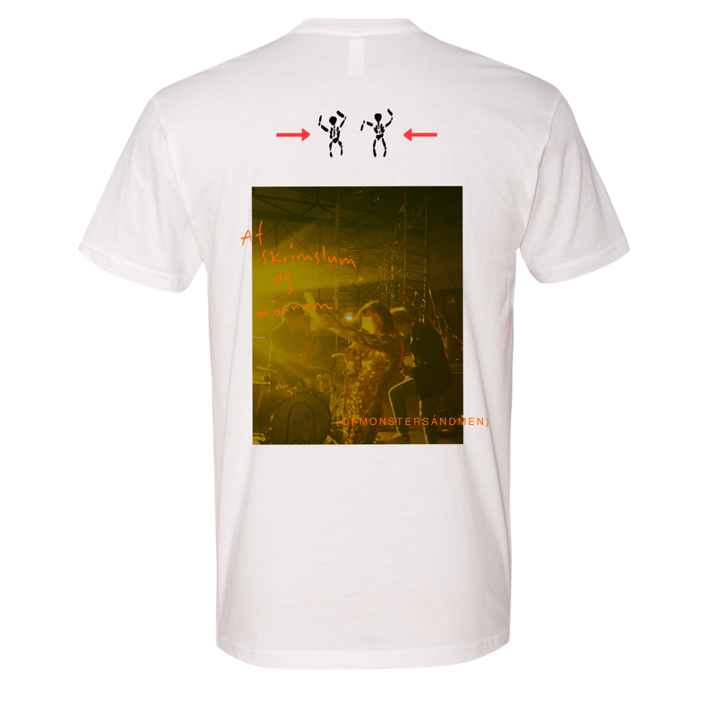 OMAM "OMAM MONSTER" White Tee