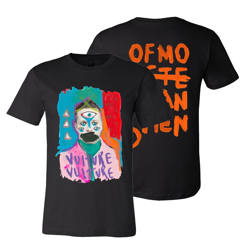 VULTURE VULTURE BLACK TEE
