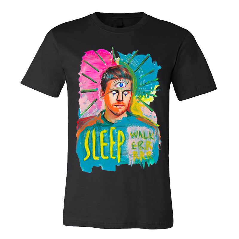 SLEEPWALKER BLACK TEE