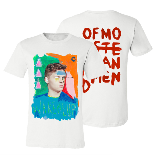 WAKE ME UP WHITE TEE