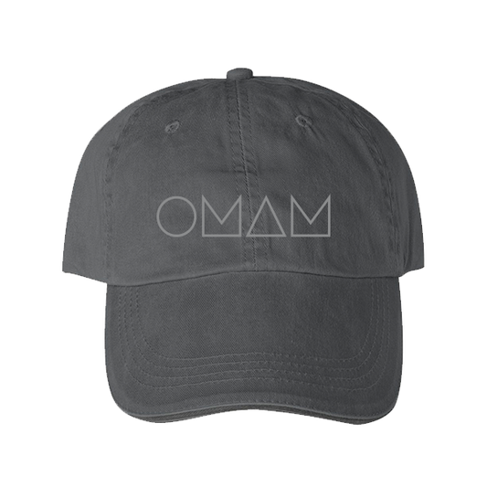 OMAM GRAY LOGO HAT